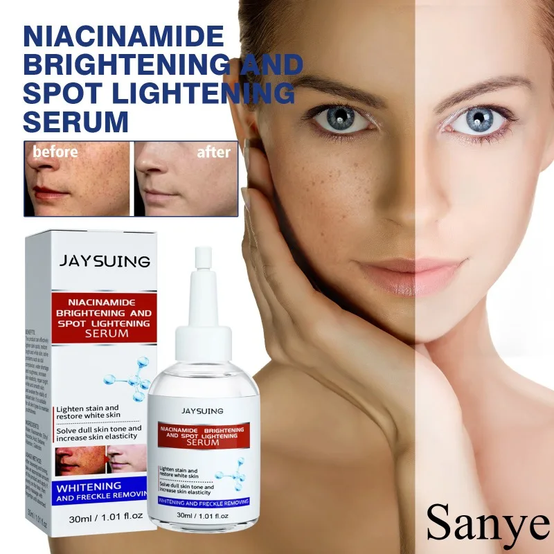 Remove Spots Moisturizing Serum Repair Sunburn Spots Remover Melasma Freckles Serum Whitening Brighten Skin Niacinamide Essence