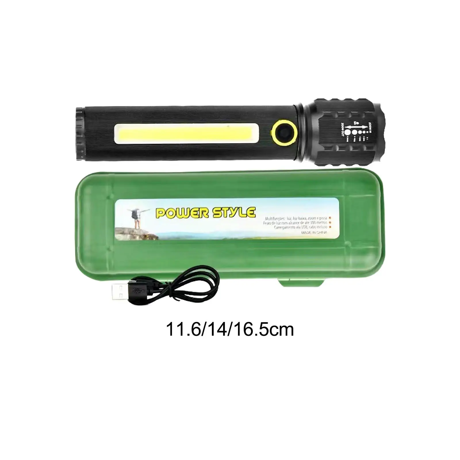 

LED Flashlight Small Flash Light Portable LED Torch Lantern Handheld Torch Light for Camping Car Garage Climbing Hiking Working