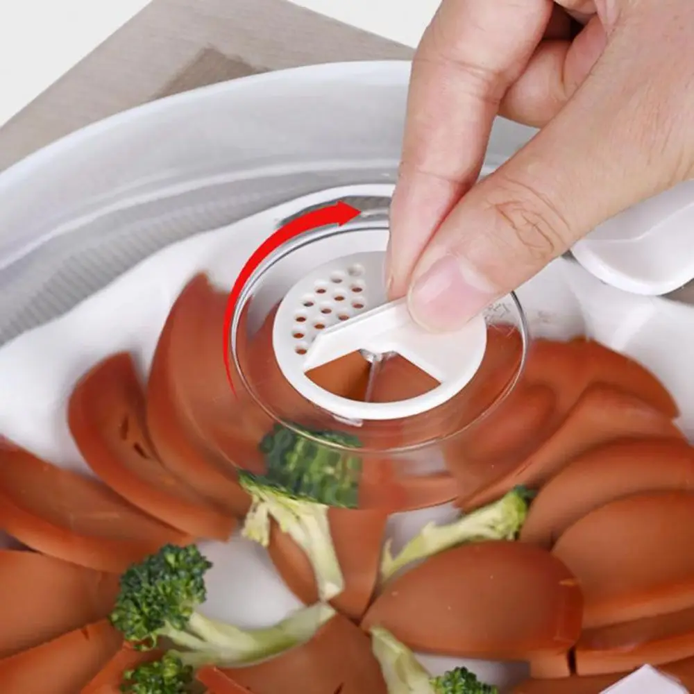 Food Cover Cooking Supplies Dishwasher Safe PP Anti-Splatter Lid Microwave Plate Cover For Home Kitchen