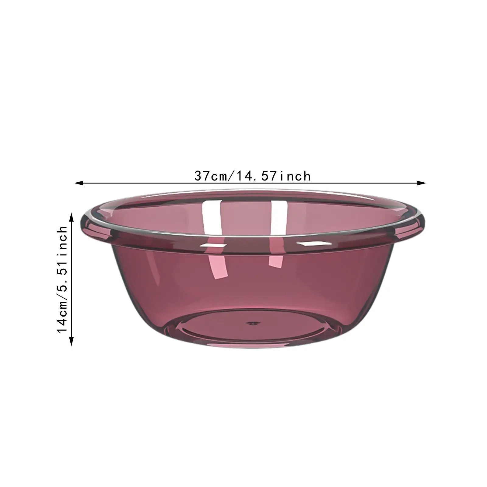 Wash Basin Washing Dish Washing up Basin Clear Laundry Basket RV Camping