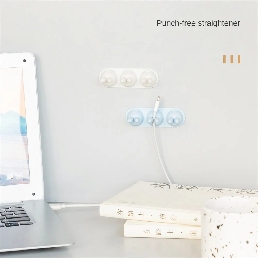 

Socket Holder Tpr Easy Storage And Access Soft And Flexible Save Time Clean Desktop Data Line Storage Cute Cartoon 9 * 3 * 3.5cm