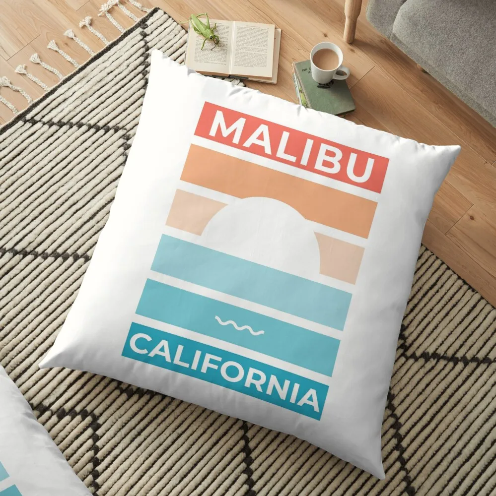 

Напольная Подушка Malibu California, роскошные декоративные подушки для гостиной, чехлы для диванов