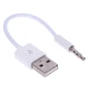 1/2/5pcs Charger Data USB 3.5mm Sync Audio Cable for iPod Shuffle 3rd 4th Gen 1