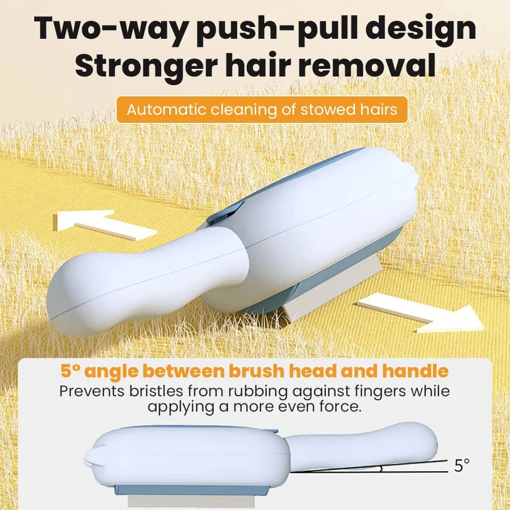 Portable Pet Hair Remover Brush Multi-purpose Lint Roller sweaters Sofa Clothes for For Dogs Cats Scrapers cleaning Tools lint remover pet hair remover lint roller clothes lint remover pet hair remover brush lint remover brush