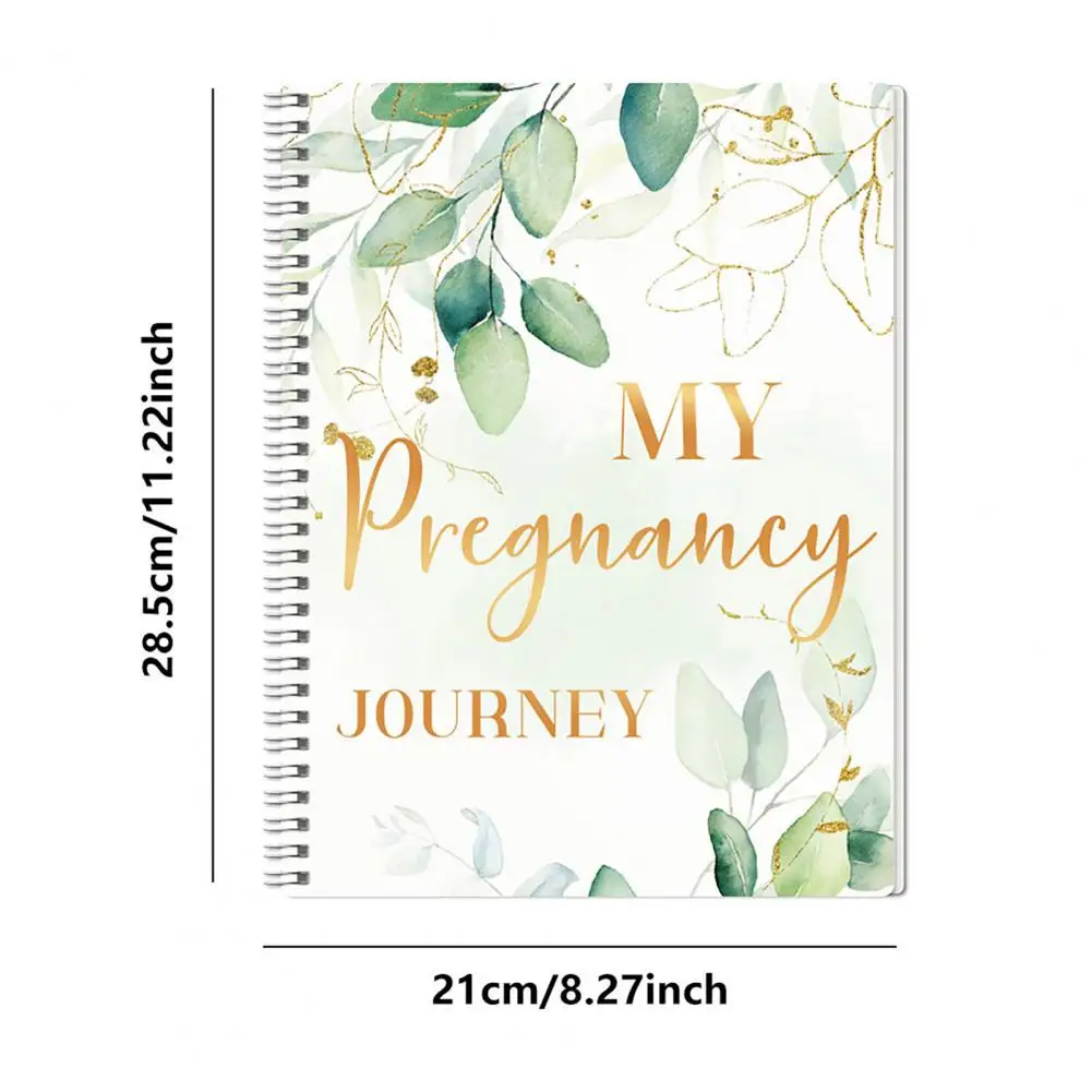 Pregnancy Journal First Time Moms Pregnancy Planner Journal with Stickers Keepsake Pockets Calendar