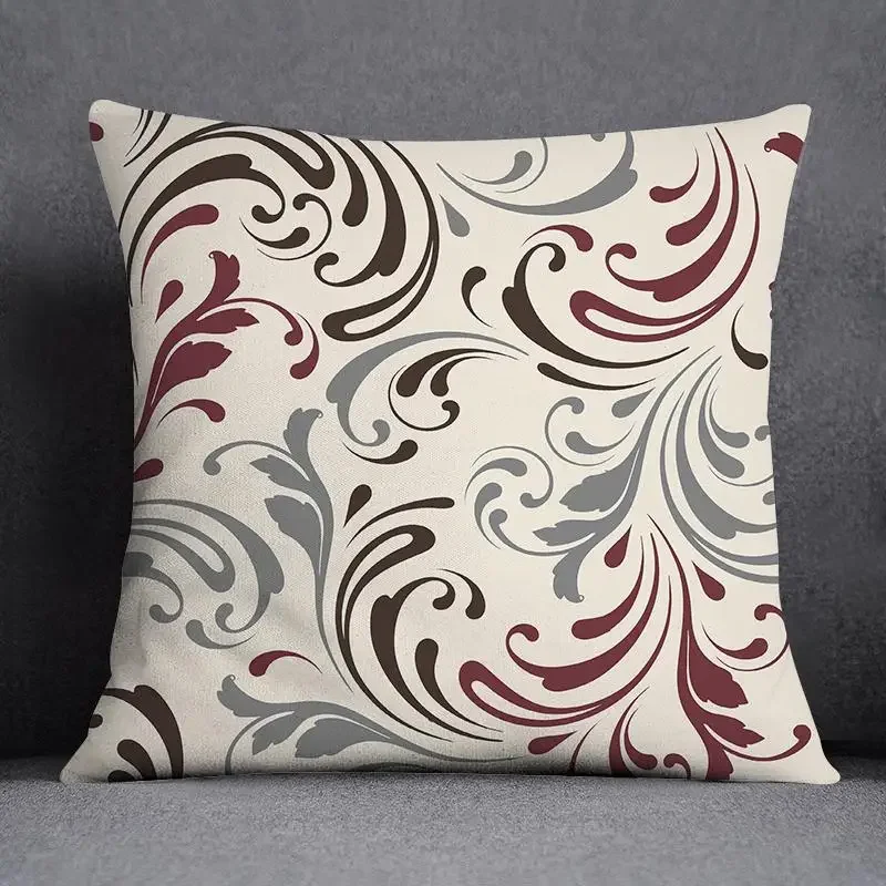 Calm Geometric Color Pillowcase Home Decor Gift  Square   Office  Cushion Cover 45x45