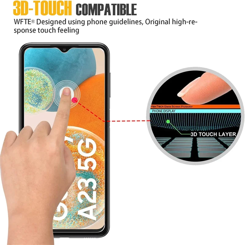 3-Pack Premium Screen Protectors for Samsung Galaxy Smartphones