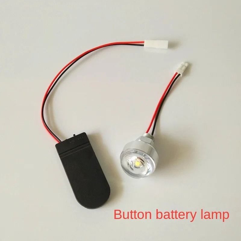 LED Button Battery Small Bulb Manual DIY Accessories Decoration Mini Battery Light Bright Electronic Button Light Exhibition 2
