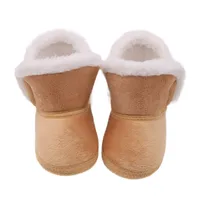 Winter Warm Toddler Baby Girls Shoes Indoor Baby Shoes Soft Sole Crib Shoes First Walkers Cotton Boots 1