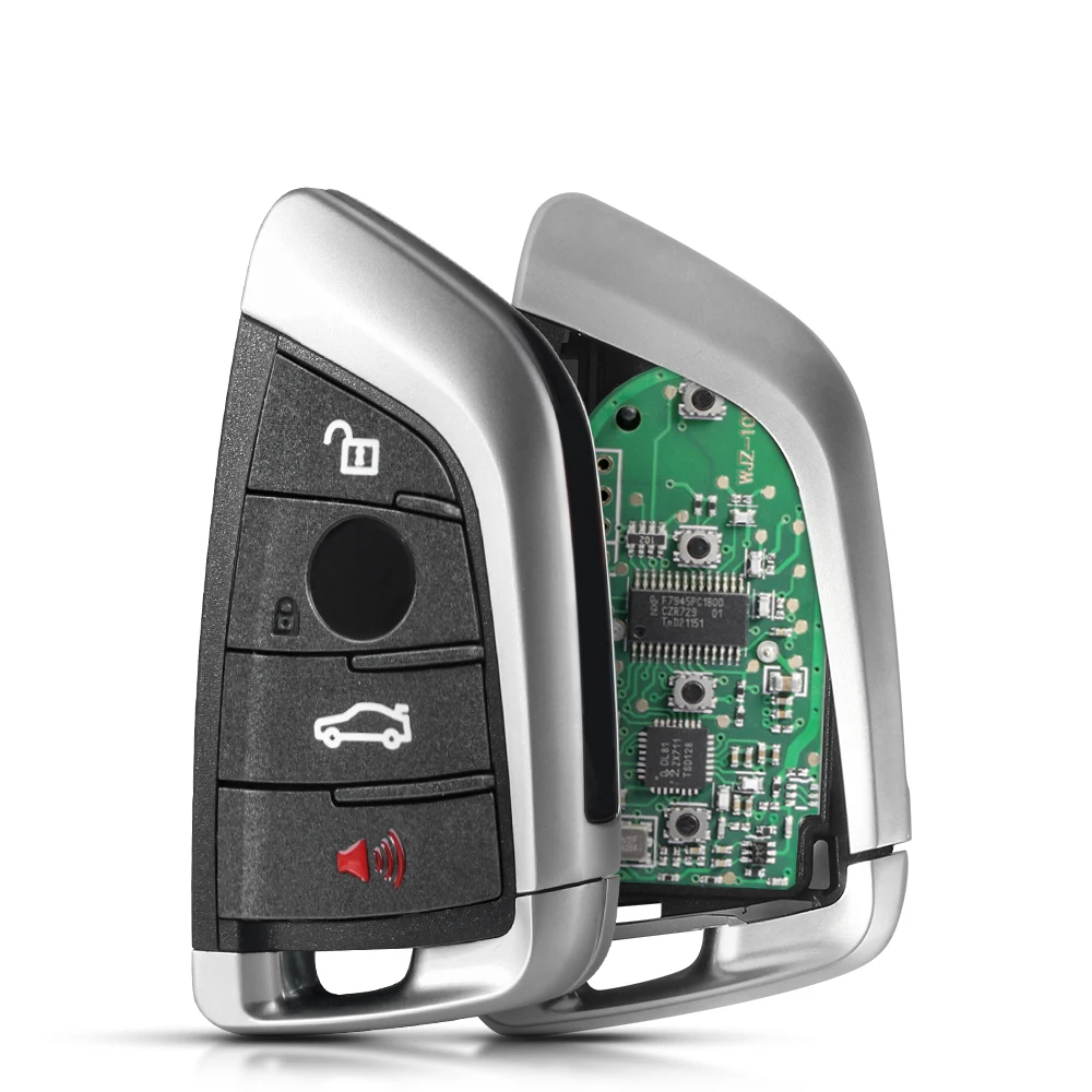 Premium Car Remote Key - Keyless Go with Proximity Feature, Multi-Band Frequency