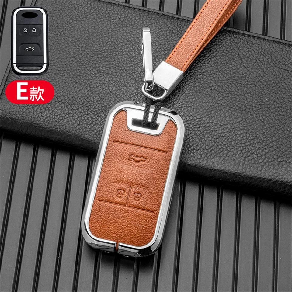 Cover per chiave/telecomando per Chery Tiggo 8 7 5X 2019 2020 Smart Keyless Remote Fob proteggi custodia portachiavi accessori per supporto auto-Styling - S6f2b788a9b0047b79a6ed8c2353bfabcS