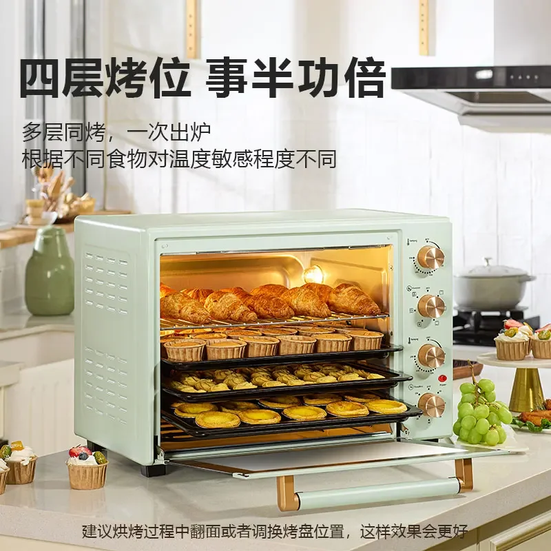 Electric oven commercial large-capacity new household new baking automatic multi-functional hot blast stove