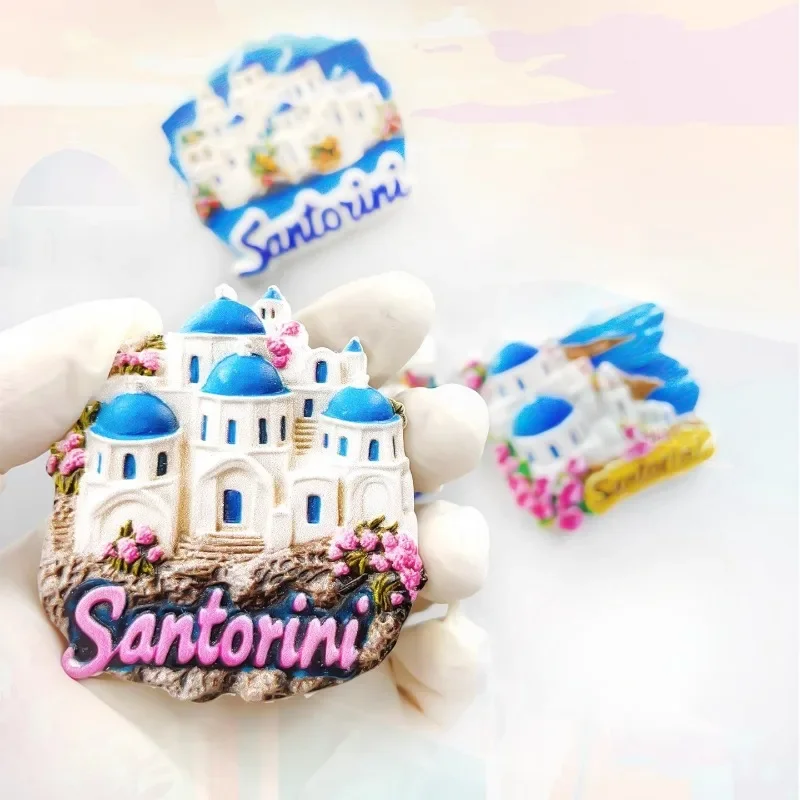 3D Athens Griekenland Koelkast Magneet Travel Souvenir Gift Koelkast Magnetische Sticker Craft