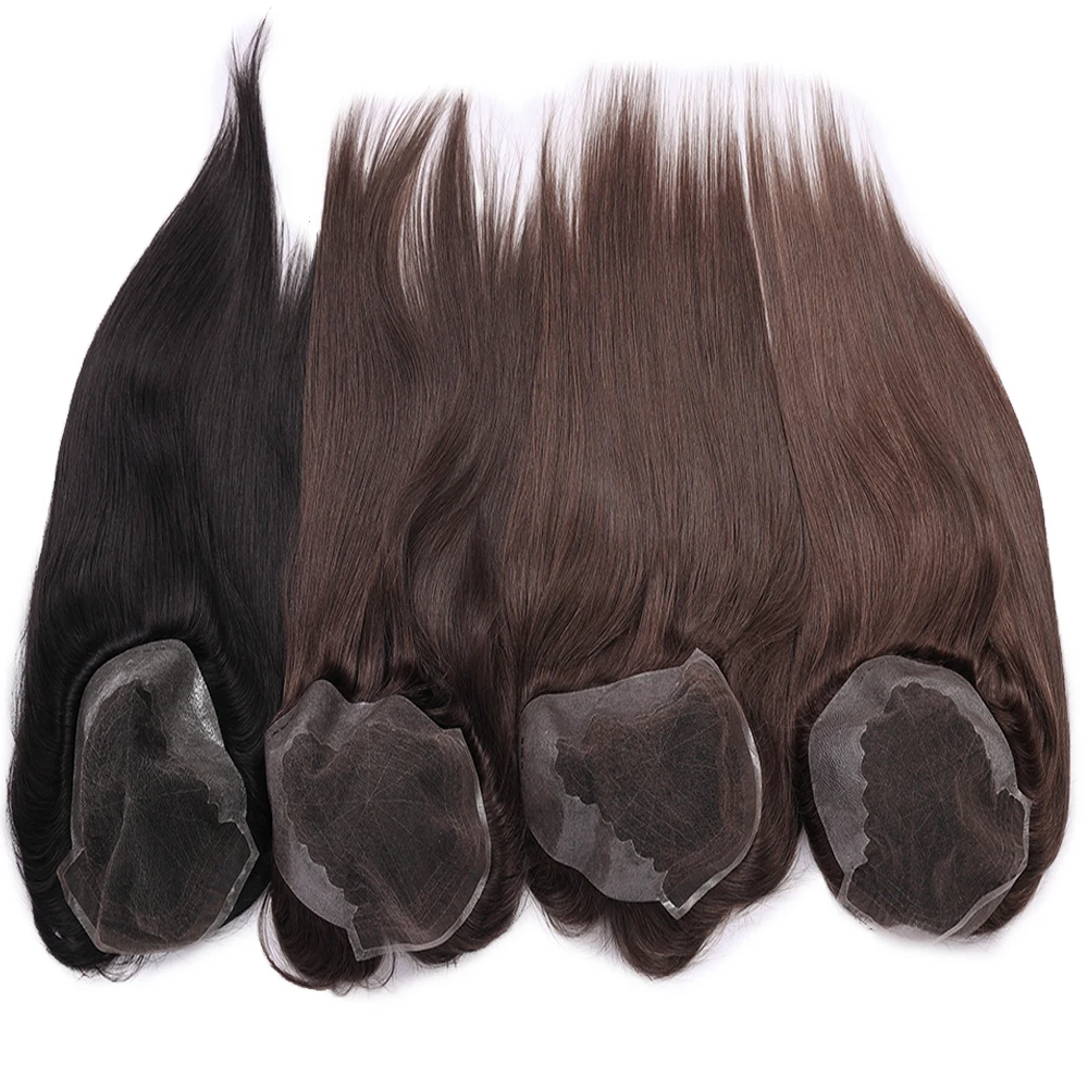 100 Real Human hair Cuticle Aligned Women Toupee 7*9inch European
