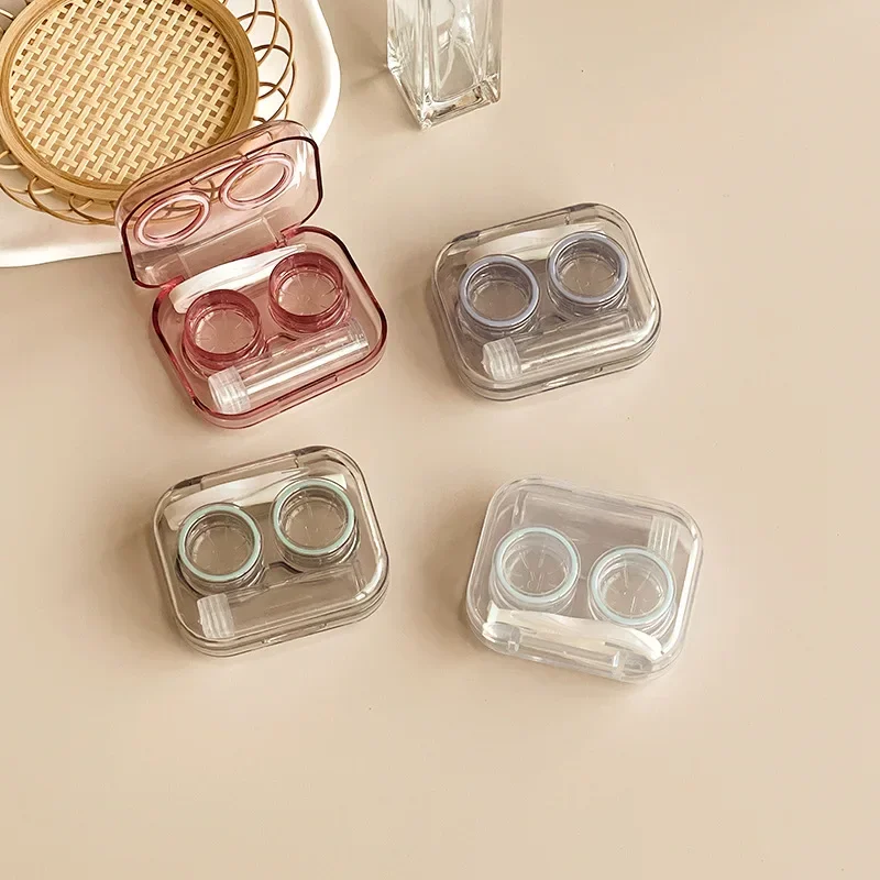 

All-in-one Contact Lens Case with Unscrewed Cap Contact Lens Case with Gasket Contact Lens Without Unscrewed Cap Companion Case