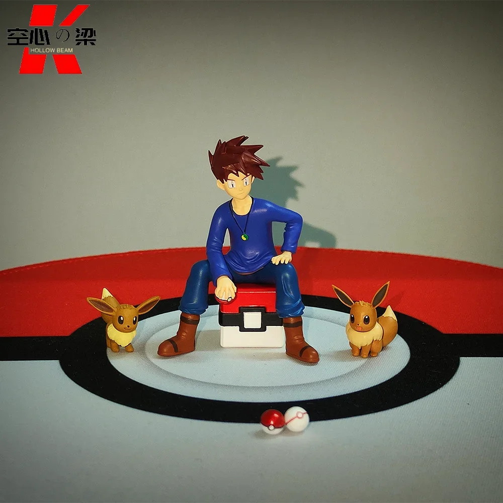 

[1/20 Scale World] Mao & Ibrahimovic Blue Oak & Eevee Ash Ketchum's friends and rivals Toy Figure Decoration