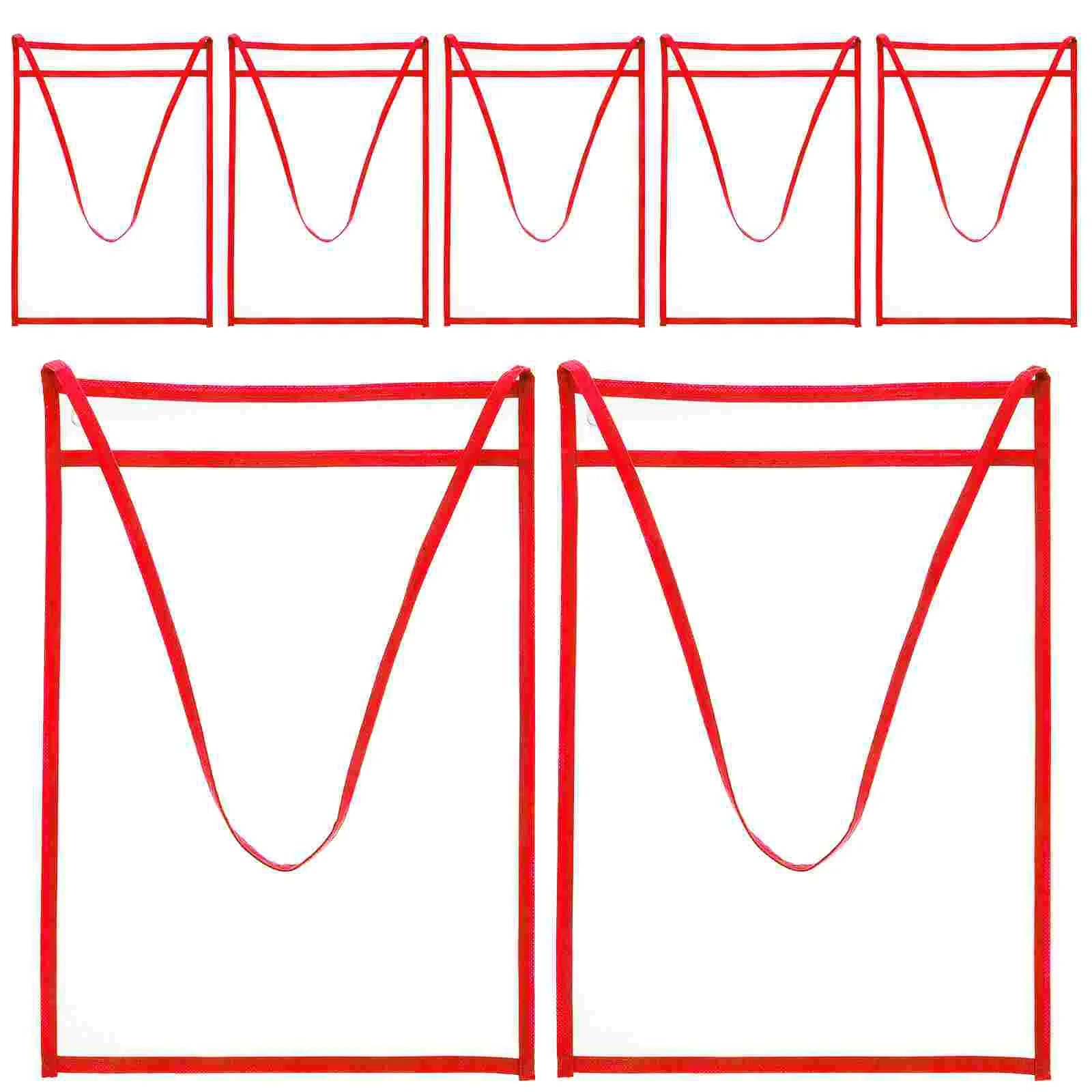 10 шт., пластиковые держатели для документов, 36 х26 см
