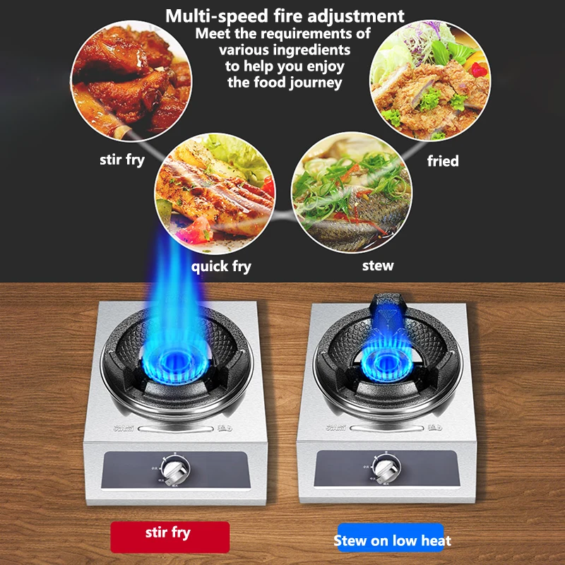 furious fire commercial fogao unico fogao gas 03