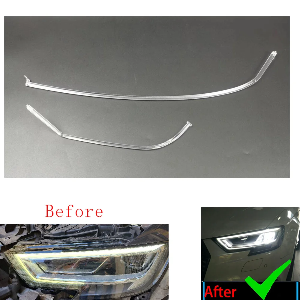 For Audi A3 S3 LED 2017 2020 Car DRL Daytime Running Light Guide Plate Tube Strip AliExpress