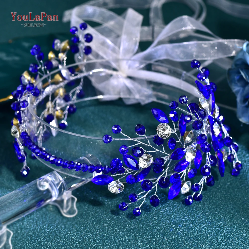 YouLaPan Rhinestone Crystal Belts Bride Waist Accessories Wedding Dress Belt Women Evening Dress Waist Chain Handmade Belt SH804