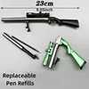 Primary School Student Toy Gift Novel Creative Weapons Gun Pen Neutral Pen Sniper Rifle 98 Shape with Light Fountain Pen 1