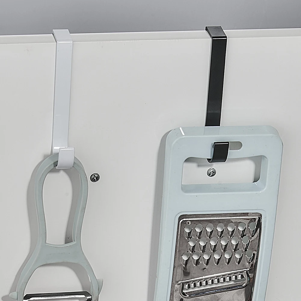 Aluminum Over Door Cabinet Hook for Bathroom Towel Coat