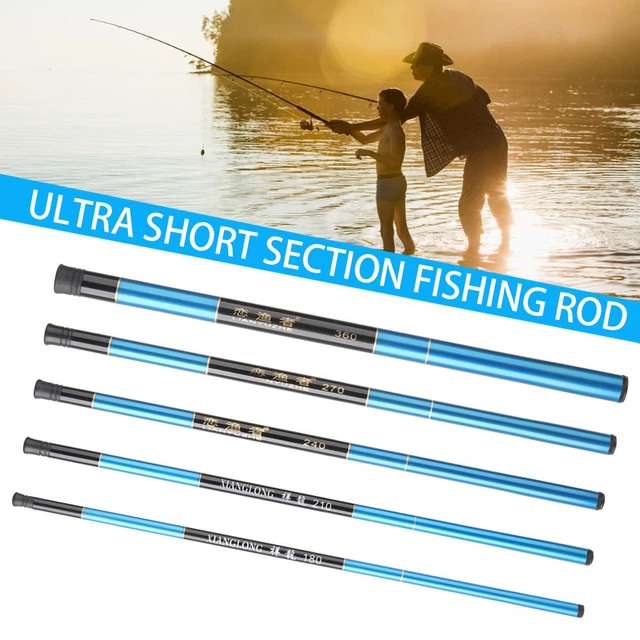 1.8M-3.6M Ultralight Fishing Rod SuperHard Stream Hand Pole