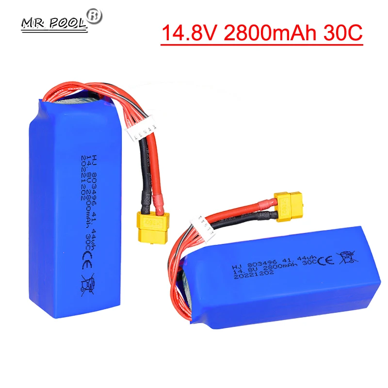 

Lipo Battery For FT010 FT011 2800mah 14.8V 30C BATTERY RC 4s 14.8V 30C 803496 RC boat RC Helicopter Airplanes Car Quadcopter