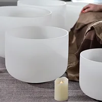 Factory Direct Sales Professional Crystal Singing Bowl Sound Therapy Meditation Decompression Relaxation Sound Therapy Bowl Set - Image 4