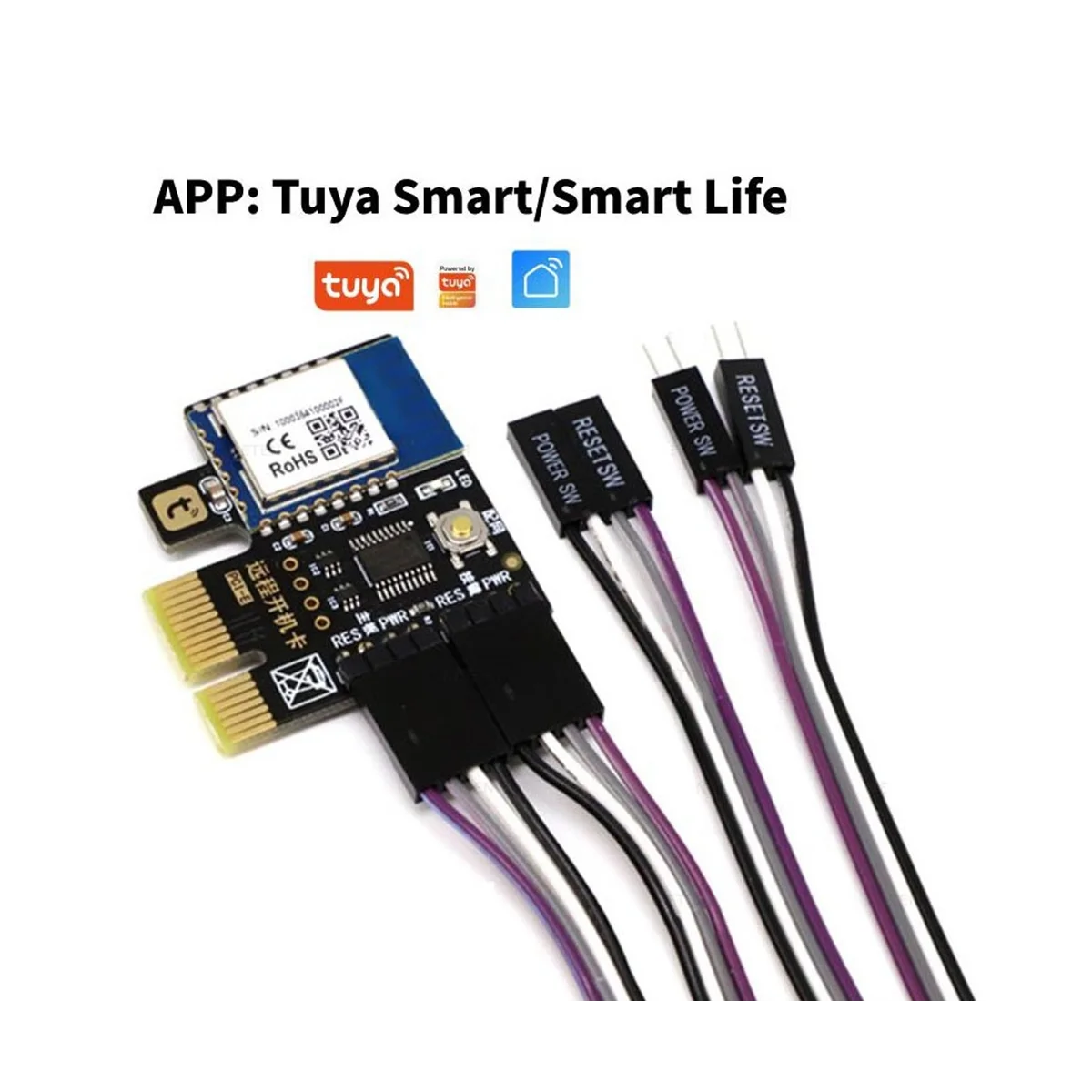 TUYA WIFI COMPUTER- Reset Switch USB Card Pour PC Computer, APP