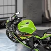 1:12 Kawasaki Ninja ZX-6R Alloy Motorbike Diecast Model Super Sport High Simulation Toys Car Pull Back Children Gifts Collect 3