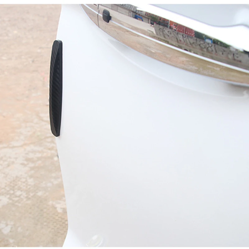 Car Bumper Guard Strip 4Pc Anti Collision Car Sticker Door Edge Guards Trim Molding Protection