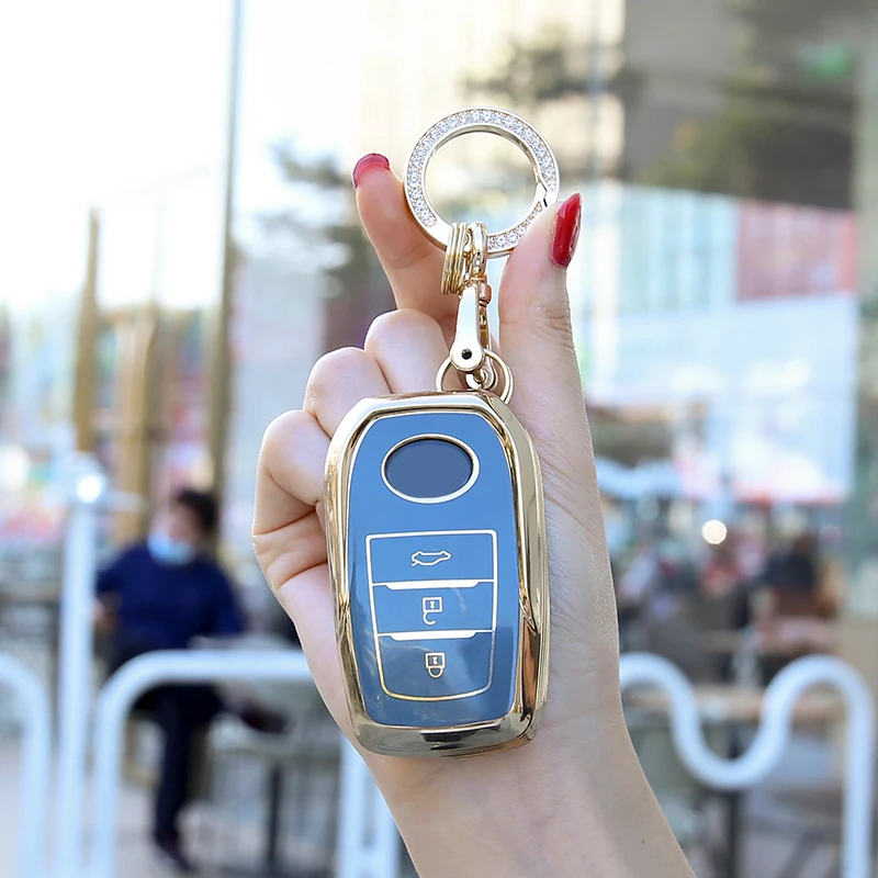Portachiavi per auto per Toyota Key cover per Chr Rav4 Auris Avensis Prius Aygo Camry Corolla Land Cruiser 200 Prado Crown Car key fob 15 Portachiavi per auto per Toyota Key cover per Chr Rav4 Auris Avensis Prius Aygo Camry Corolla Land Cruiser 200 Prado Crown Car key fob - S6f2c591b7b5545b39ad8a101530421f4Y