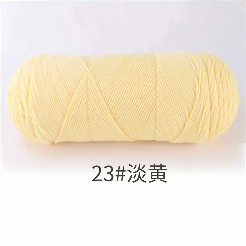 Luxurious Milk Cotton Yarn for Hand Knitting & Crocheting - 200g Skein