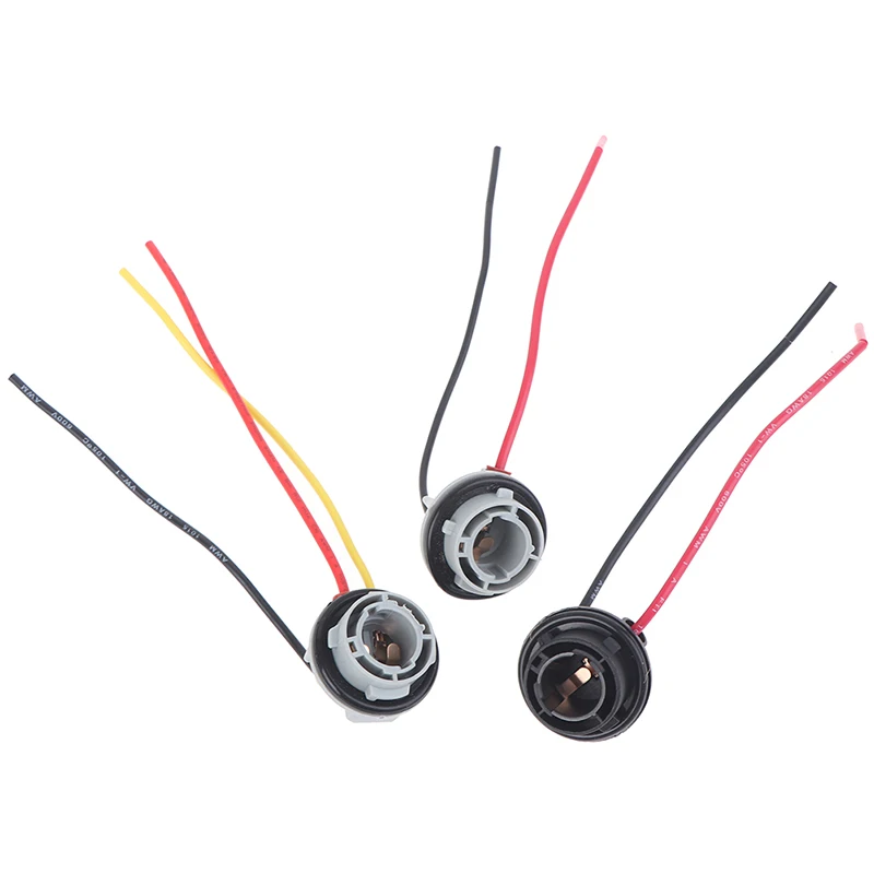 1156 1157 Bulb Socket BAY15D Lamp Holder P21/5W Adapter Base Connector 2pcs