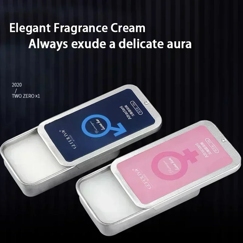 Pheromone Perfume Oil for Men Attract Women Solid Balm Pheromone Solid Perfume for Men Women Lady Female Parfum LongLasting