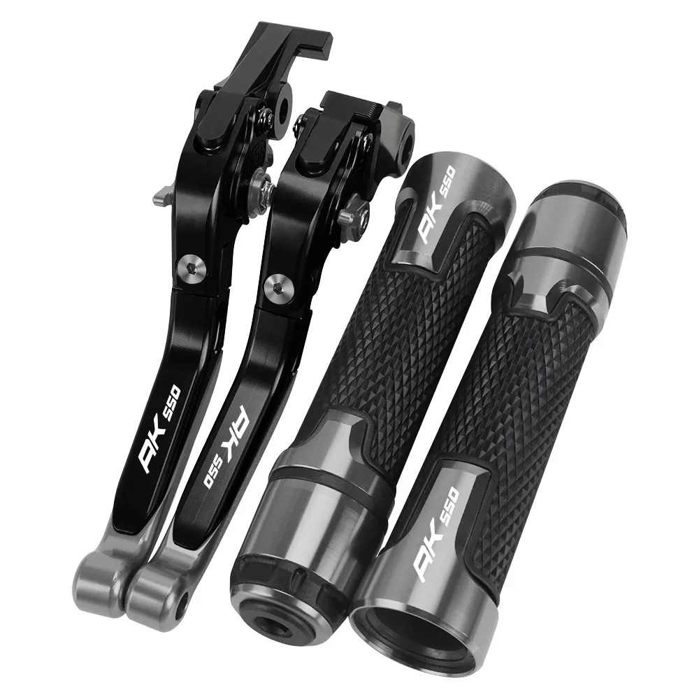 

AK550 Motorcycle Accessories Brake Clutch Levers Handlebar Handle bar Hand Grips ends For KYMCO AK 550 2017-2022 2021 2020