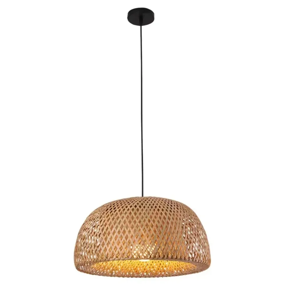 Wooden Pendant Lamp Countryside Style Chinese Simple Chandelier Using for Home Hotel Living Room