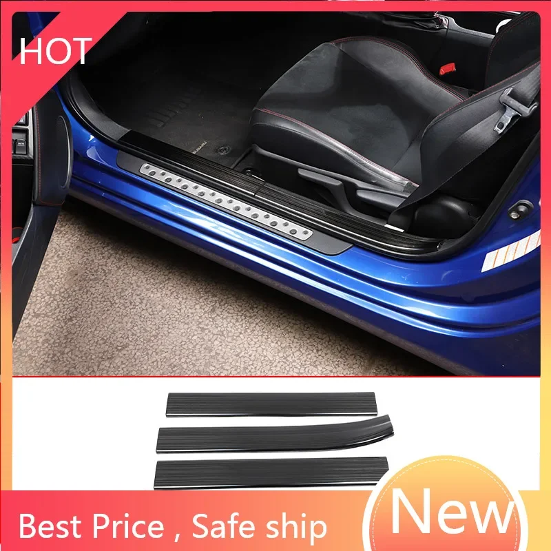 

For Toyota 86/Subaru BRZ 2012-2020 stainless steel Car Built-In Door Sill Protection Plate Trim Accessories Car modification g