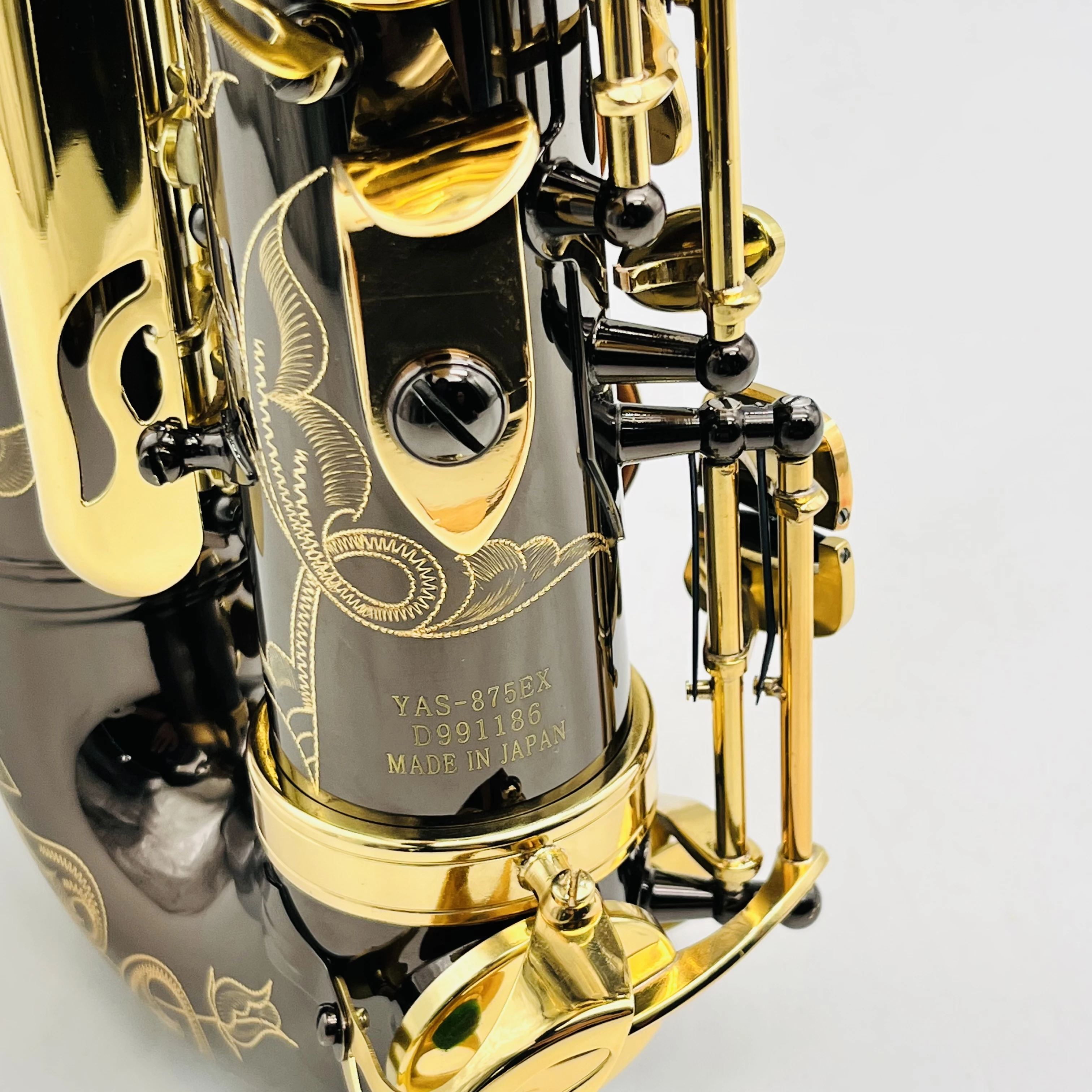 YAS-875EX Alto Saxophone Eb Tune Black Nickel-Plated Gold Keys