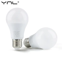 High Brightness LED Bulb Lamp with Smart IC Technology, E27 Base, 220V - 240V, Various Wattages - 6W (Cold Light)