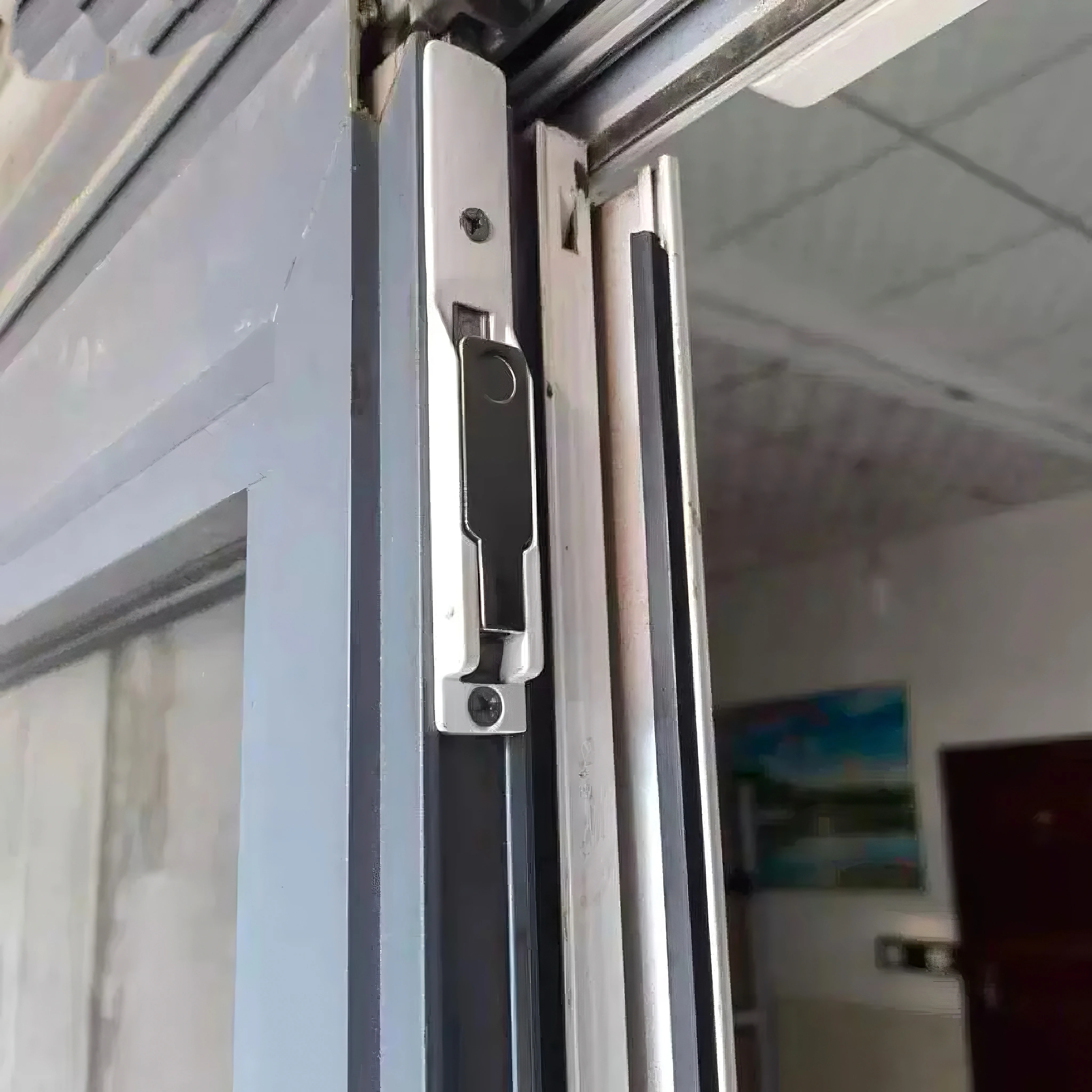 Thermal Break Aluminum & UPVC Door/Window Mortise Bolt Set-Top/Bottom Concealed, Zinc Alloy Anti-Corrosion