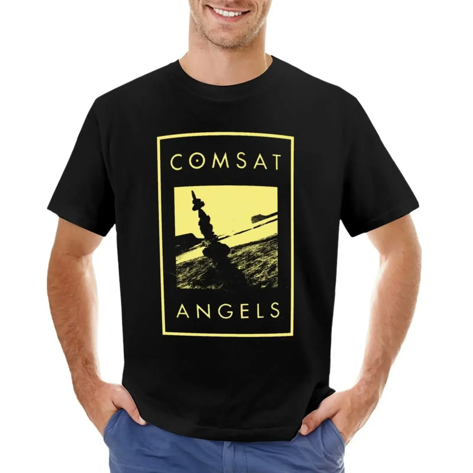 

Comsat Angels T-shirt hippie clothes Blouse Men's t shirts