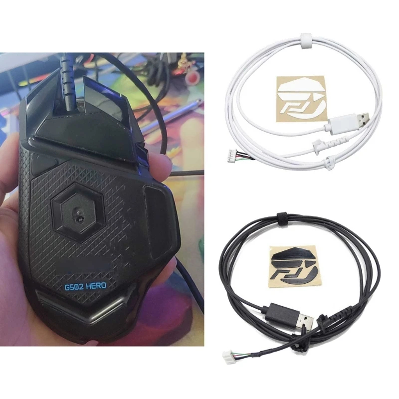  G502  콺 USB Ʈ 콺 ̺  , PVC  ̾, 1 Ʈ