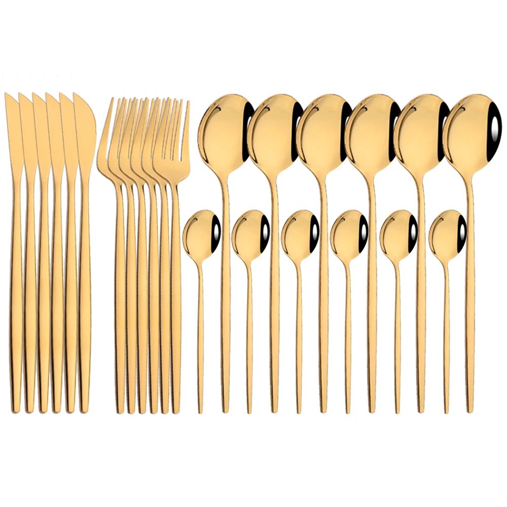 24Pcs Gold