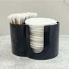 Acrylic Storage Box Bathroom Jar Makeup Organizer Cotton Round Pad Holder Cotton Swab Box Holder Dispenser Organizer Jar 2