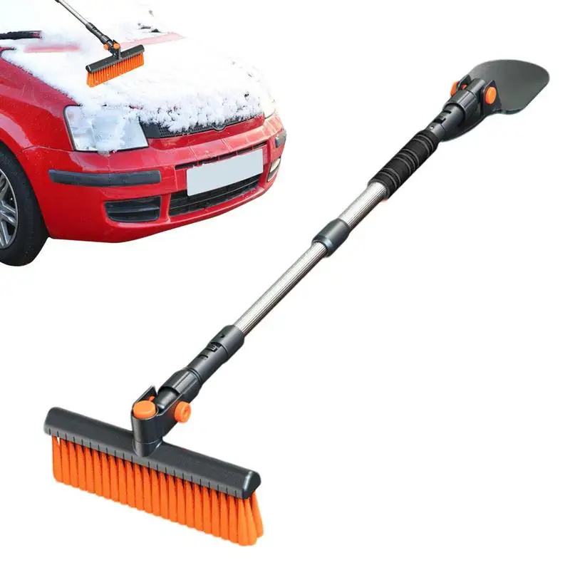 Car Snow Brush Snow Brush And Detachable Ice Scraper With Ergonomic