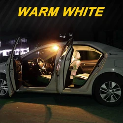 9 - Piece Canbus LED Interior Car Light Set with Reading, Trunk, and Glove Box Lamps (Warn White)