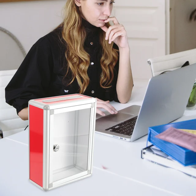 Javaslat Doboz Lottójegy Jegyek Tulajdonosok Sorsolás Odaadás Adomány Nyilvános Szavazási Üzleti Ajándékkártya Tiszta Konténer - Image 6