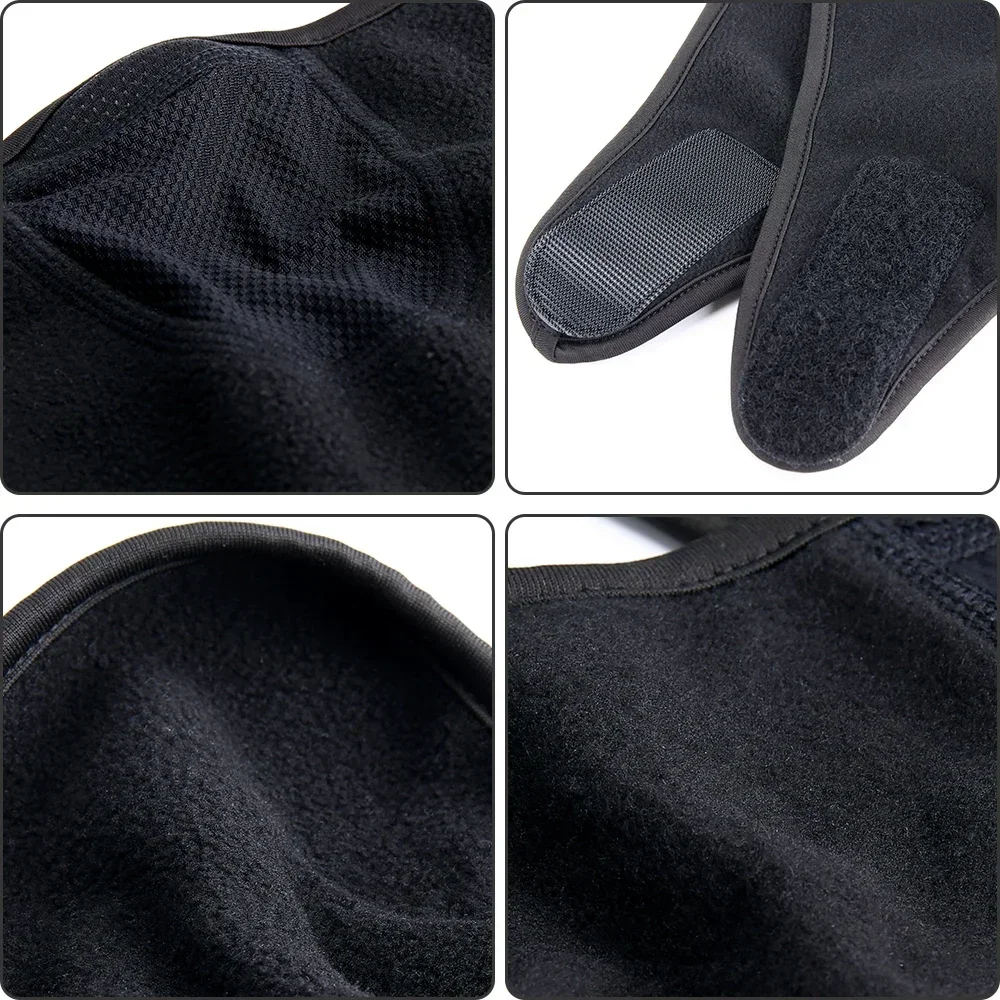 Hiking Scarf Winter Running Masks Thermal Face Bandana Fleece Ear-Cover Hiking Scarf Snowboard Ski Mask Cycling Sport Neck Warmer Men Women